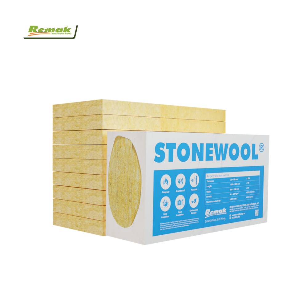 Bông đá Remak® Stonewool – Giải pháp cách âm cách nhiệt và chống cháy hiệu quả 17 Bông đá Remak® Stonewool