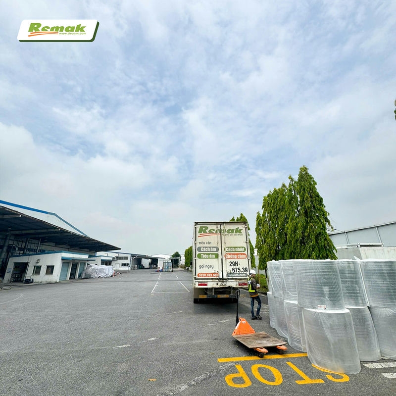 Dự án Sumitomo chọn xốp cách nhiệt Remak® PE-OPP cho hệ thống HVAC 8 Xốp cách nhiệt Pe-OPP Remak (2)