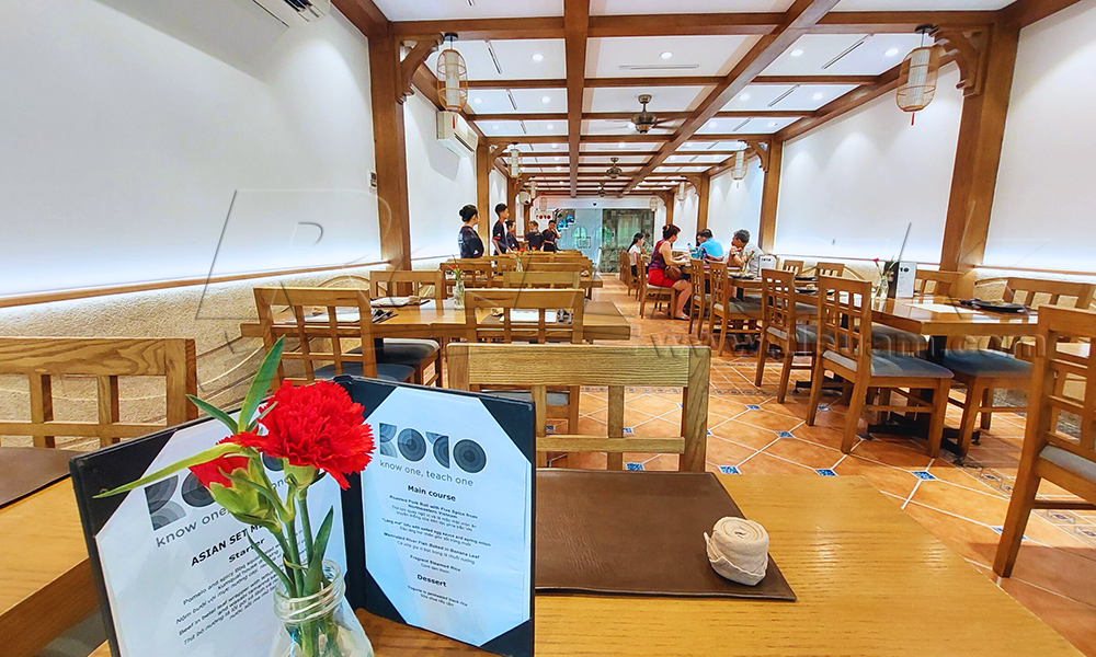 Trải nghiệm đỉnh cao tại Nhà hàng KOTO Văn Miếu với không gian mới lạ và sang trọng cùng Tấm tiêu âm Remak® Acoustic Woodwool Design